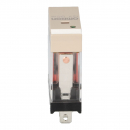 Relé: electromagnético; Conector SPDT; Bobinas: 12VDC; 10 A/250 V CA